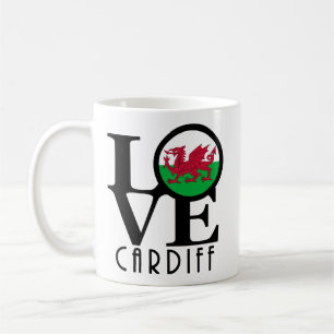 LOVE Cardiff Wales 11oz Coffee Mug