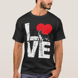 Love Cardigan Welsh Corgi Dog T-Shirt