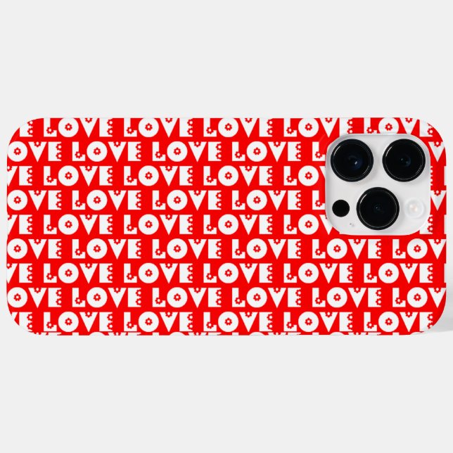 LOVE Case-Mate iPhone CASE (Back (Horizontal))