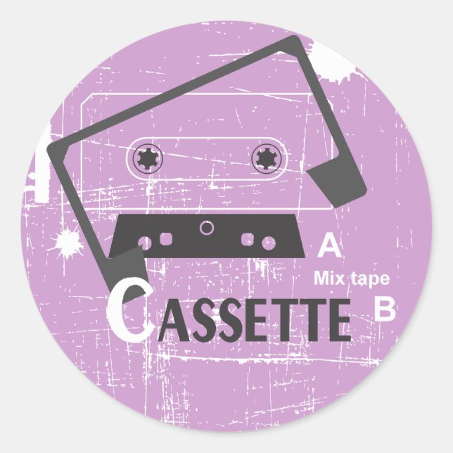 Love Cassette - sticker (Front)