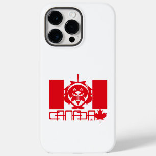LOVE Castor/ Maple Flag Canada by Masanser Case-Mate iPhone 14 Pro Max Case