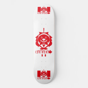 LOVE Castor/ Maple Flag Canada by Masanser Skateboard