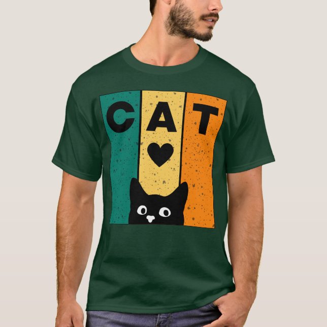 Love CAT boy T-Shirt (Front)
