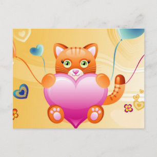 Love Cat Postcard