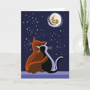 Love cats card