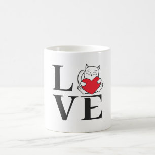 Love Cats Coffee Mug