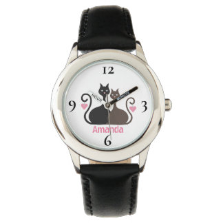 "Love Cats" Design Custom eWatch Watch