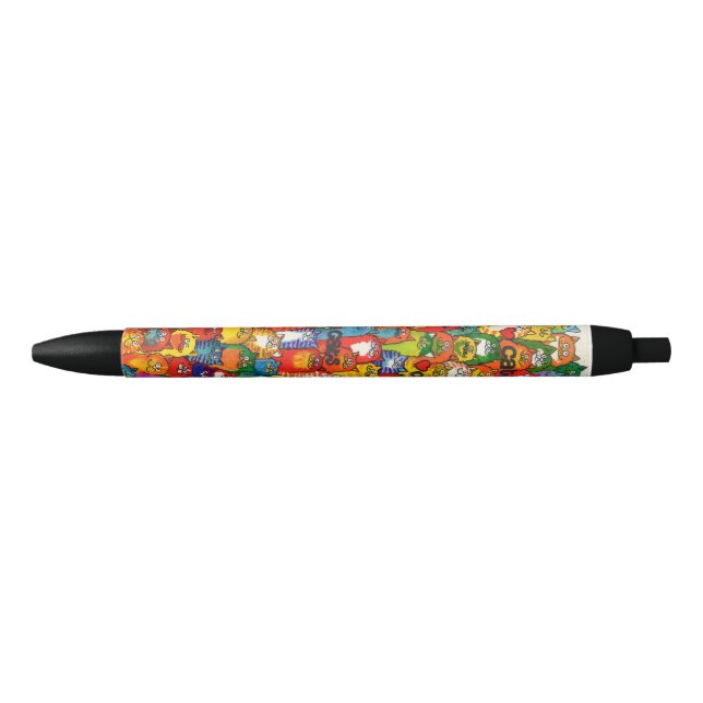 Love cats fun color pen (Front)