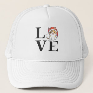 Love Cats – Santa Kitten Trucker Hat