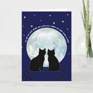 Love Cats Valentine Anniversary Greeting Card