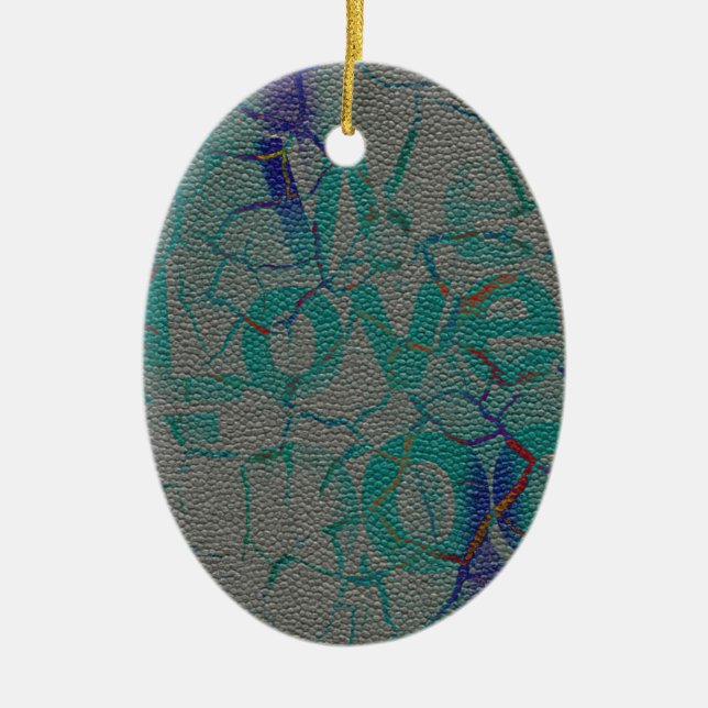 Love Ceramic Ornament (Front)