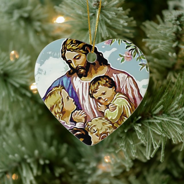 Love  ceramic ornament (Tree)