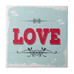 Love Ceramic Tile