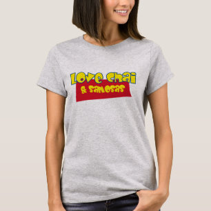 Love Chai And Samosas Tee - Funny Indian Desi