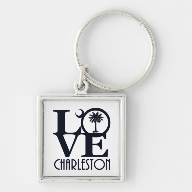 LOVE Charleston Key Ring (Front)