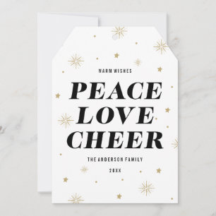 Love & Cheer Holiday Photo Card