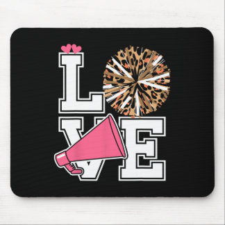 Love Cheerleading Cheerleader  Mouse Pad