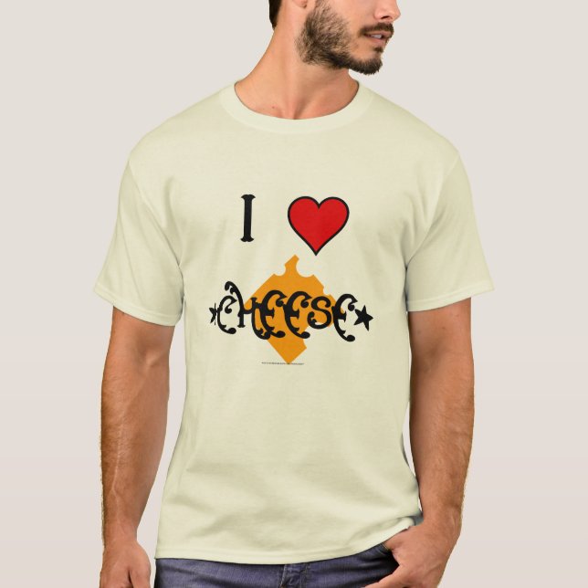 Love Cheese T-Shirt (Front)