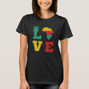 Love Chess Black King an Love Chess Black Queen T-Shirt