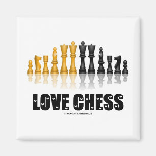 Love Chess Magnet