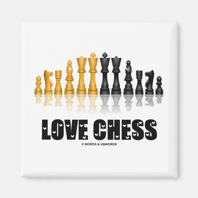 Love Chess Magnet (Front)