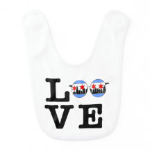 LOVE chicaGOggles bib