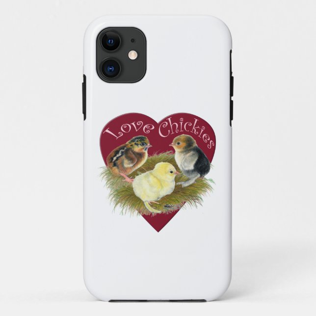Love Chickies Case-Mate iPhone Case (Back)