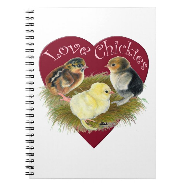 Love Chickies Notebook (Front)