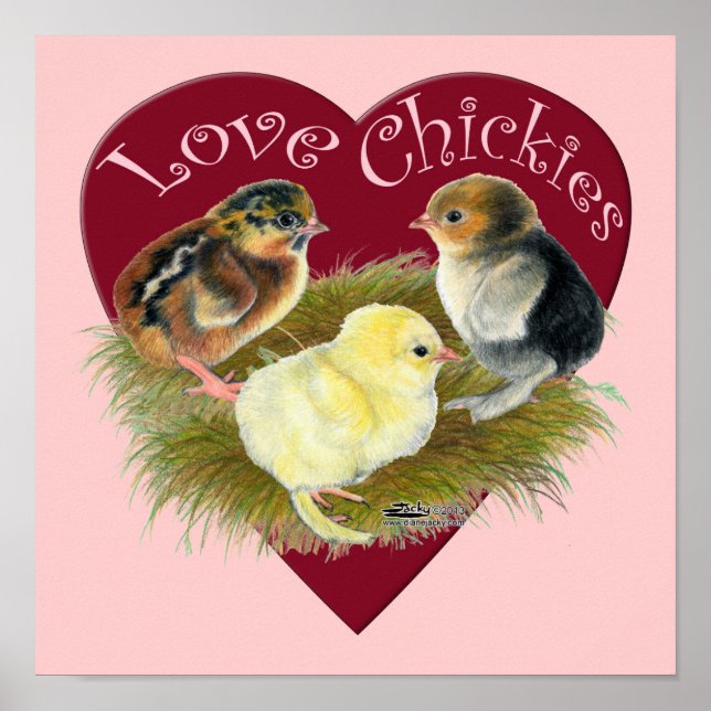 Love Chickies Poster (Front)