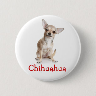 Love Chihuahua Puppy Dog Button Pin