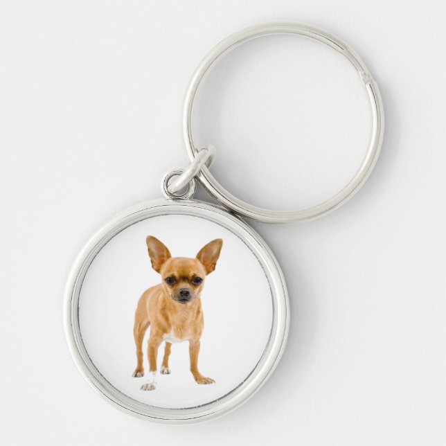Love Chihuahua Puppy Dog Keychain (Front)