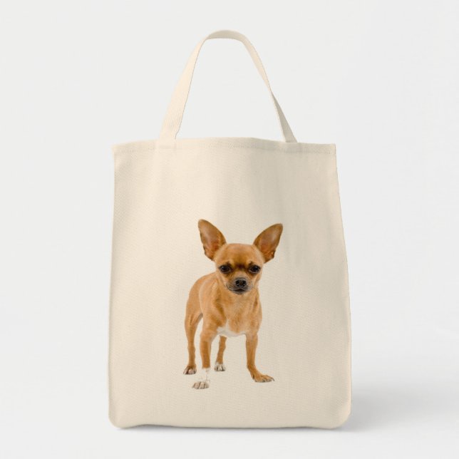 Love Chihuahua Puppy Dog Tote Bag (Front)