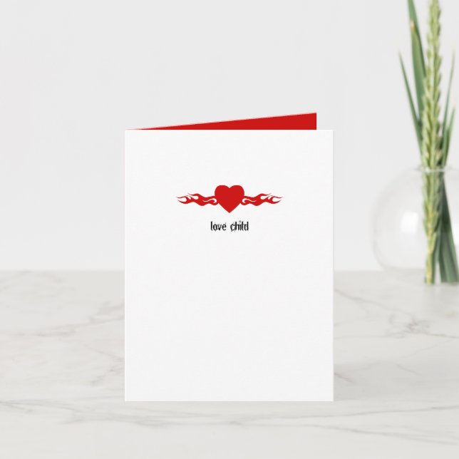 Love Child Birth Announcement (Front)