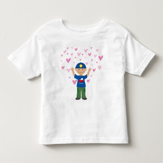 love chilean miners toddler T-Shirt (Front)