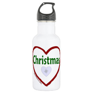 Love Christmas 532 Ml Water Bottle