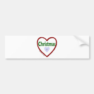 Love Christmas Bumper Sticker