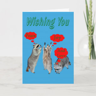 love christmas holiday card
