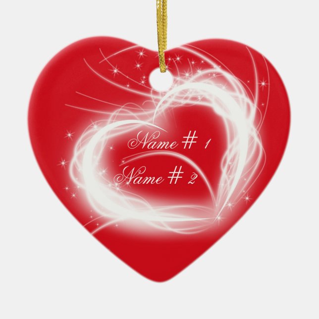 Love Christmas ornament (Front)