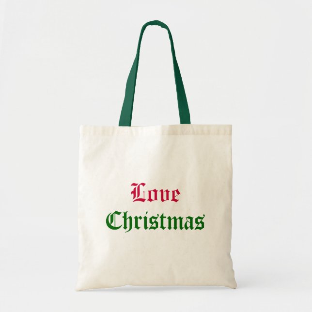 Love Christmas Tote (Front)