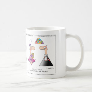 LOVE CHURCH Mug by April McCallum