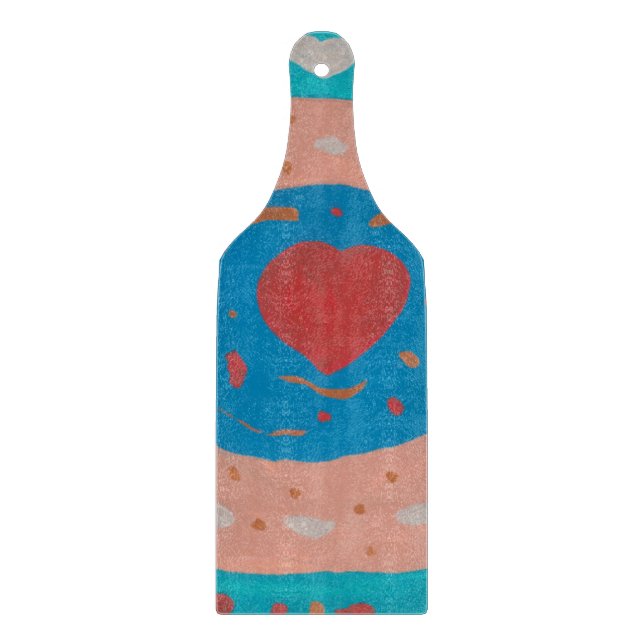 Love Circles Cutting Board (Front)