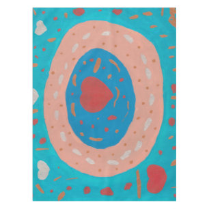 Love Circles Tablecloth