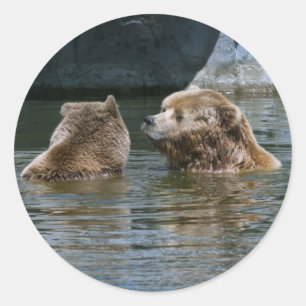 Love Classic Round Sticker