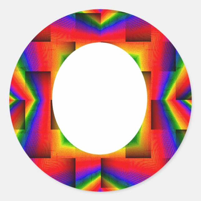 Love_ Classic Round Sticker (Front)