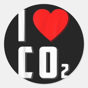 Love Co2 How Dare You Natural Protection Environme Classic Round Sticker