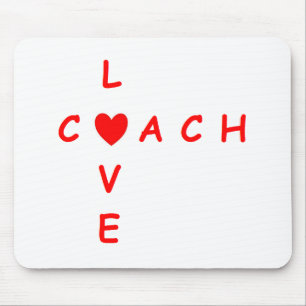 Love coach mouse pad