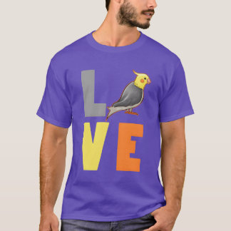 Love Cockatiel girl T-Shirt