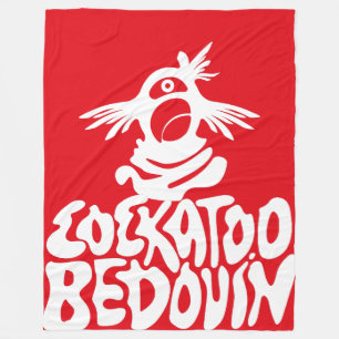 LOVE COCKATOO BEDOUIN TUAREGS BY MASANSER FLEECE BLANKET