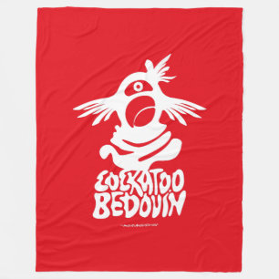 LOVE COCKATOO BEDOUIN TUAREGS BY MASANSER FLEECE BLANKET