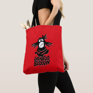 LOVE COCKATOO BEDOUIN TUAREGS BY MASANSER TOTE BAG